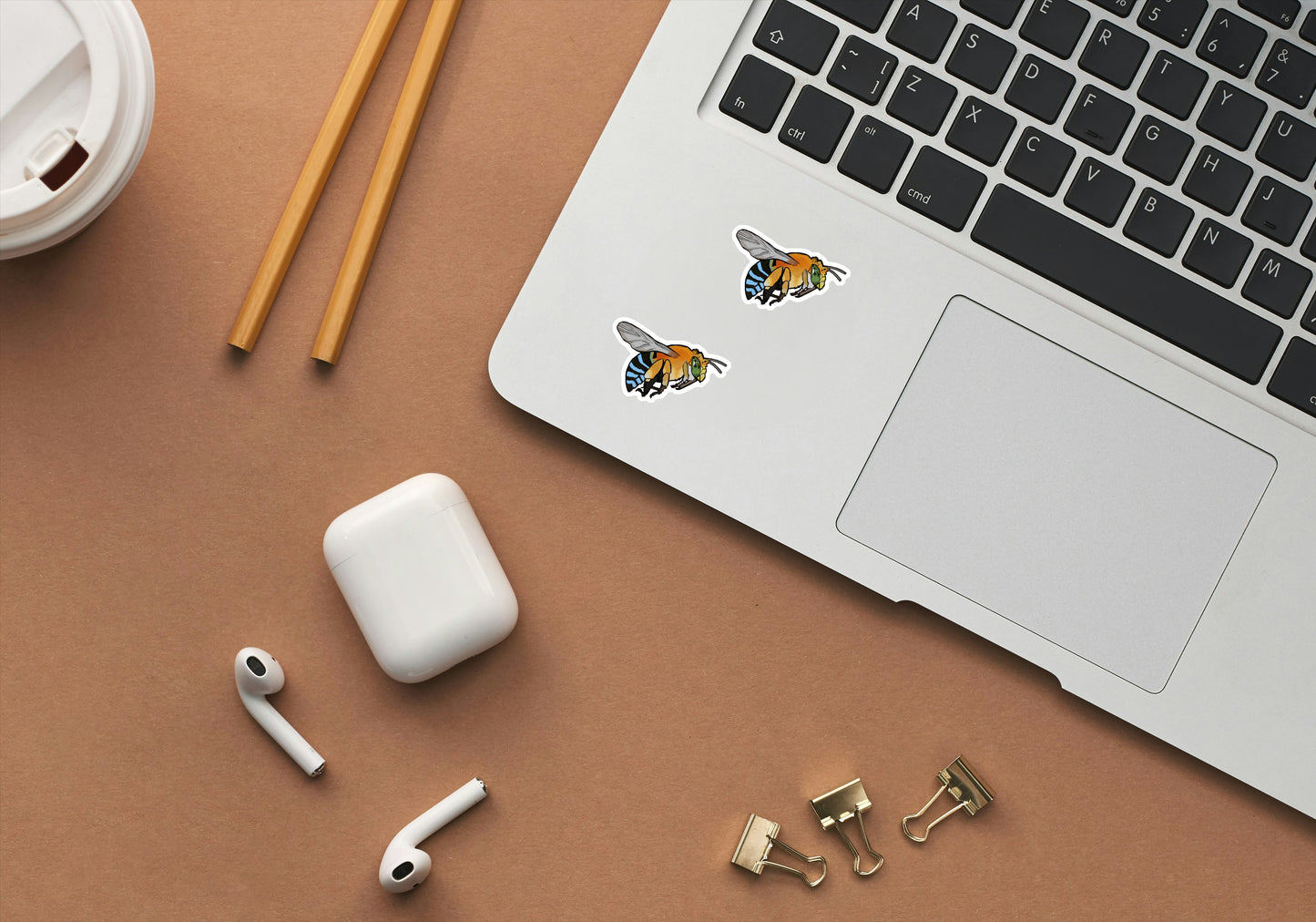 23. Blue Banded Bee Pair