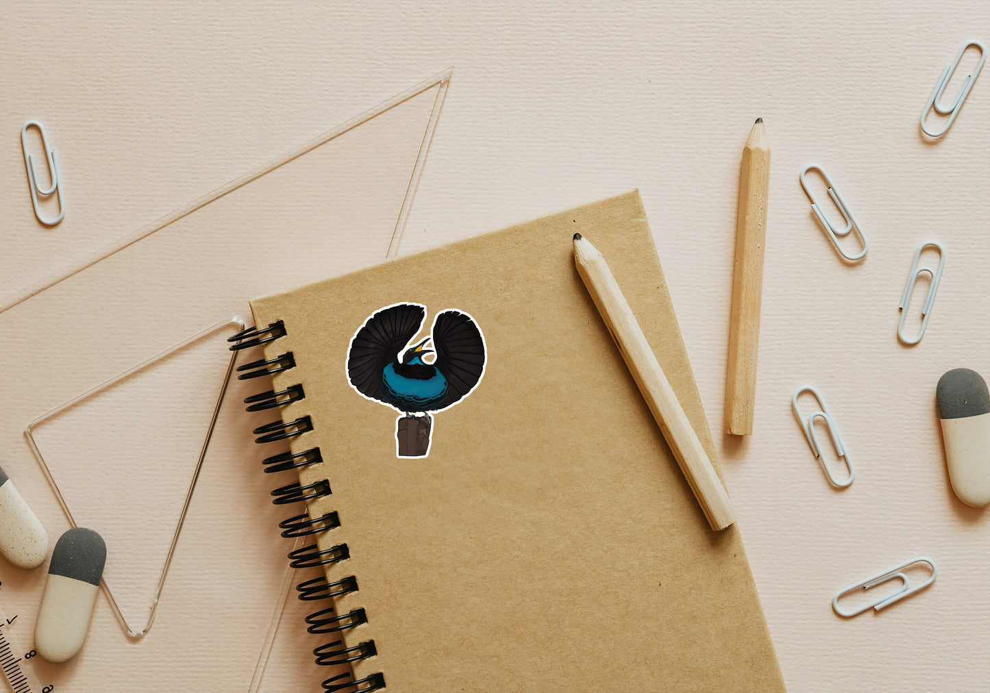 Australian Wildlife Stickers 5 pack (Custom)