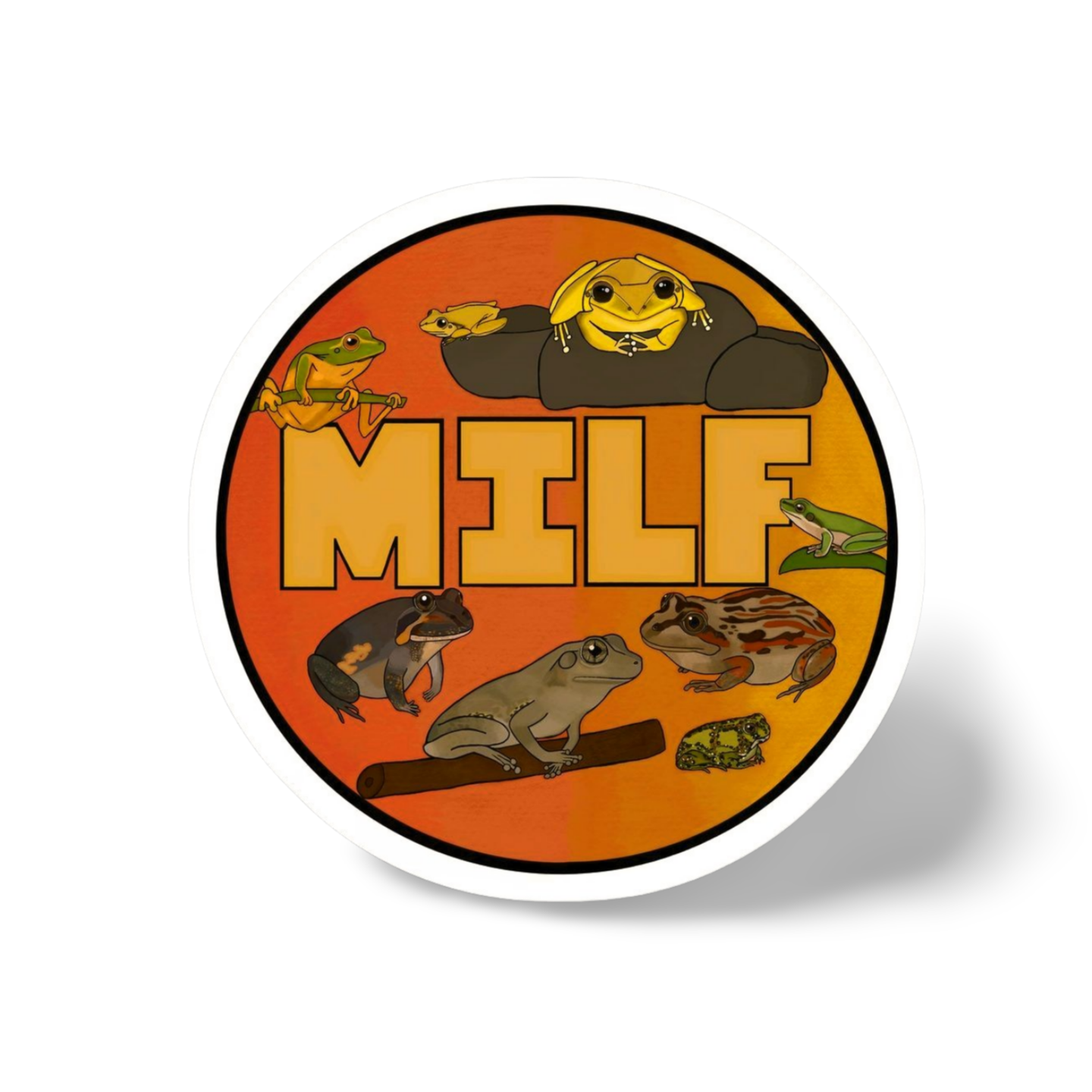 M.I.L.F Sticker 7.5cm